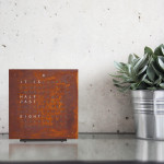 QLOCKTWO Touch Creator's Edition Rust QLOCKTWO Touch Creator's Edition Rust