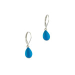 Matt Bezak Tear Drop Earrings Sterling Silver