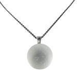 Matt Bezak Full Moon Sterling Silver Pendant