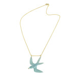 Matt Bezak Swallow Pendant Yellow Gold