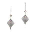 Adel Chefridi Secret Garden Multisapphire Earrings