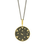 Freida Rothman Signature Double Sided Pendant Necklace