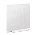 QLOCKTWO QLOCKTWO Touch Pure Vanilla Sugar - White Body QLOCKTWO QLOCKTWO Touch Pure Vanilla Sugar - White Body