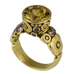 Alex Sepkus Orchard Ring - Champagne Zircon and Purple Sapphire Alex Sepkus Orchard Ring - Champagne Zircon and Purple Sapphire