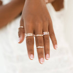 Meditation Rings Lunar Meditation Spinner Ring - Vermeil Yellow Gold