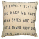 Sugarboo and Co You Are My Sunshine Pillow