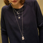 Monica Rich Kosann Sun, Moon and Stars Gate Locket With Sapphires