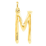 UNOde50 Letter Charm - Large, Gold UNOde50 Letter Charm - Large, Gold