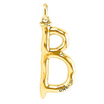 UNOde50 Letter Charm - Large, Gold UNOde50 Letter Charm - Large, Gold