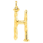 UNOde50 Letter Charm - Large, Gold UNOde50 Letter Charm - Large, Gold