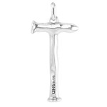 UNOde50 Letter Charm - Large, Silver UNOde50 Letter Charm - Large, Silver