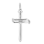 UNOde50 Big Cross Charm - Silver