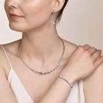 Coeur de Lion Asymmetry Freshwater Pearls Necklace
