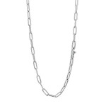 Ti Sento Sterling Silver Paperclip Milano Chain