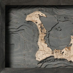 Nautical Wood Maps Grand Cayman  Nautical Wood Maps Grand Cayman