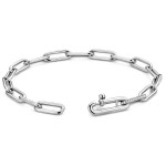 Ti Sento Sterling Silver Paperclip Milano Chain Bracelet Ti Sento Sterling Silver Paperclip Milano Chain Bracelet