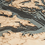 Nautical Wood Maps Chesapeake Bay  Nautical Wood Maps Chesapeake Bay