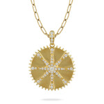 Doves by Doron Paloma Fibonacci Diamond Sunbeam Yellow Gold Pendant Doves by Doron Paloma Fibonacci Diamond Sunbeam Yellow Gold Pendant