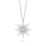 Doves by Doron Paloma Starburst Diamond White Gold Pendant