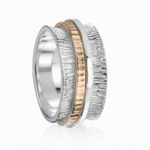 Meditation Rings Mantra Meditation Spinner Ring