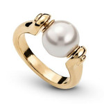 UNOde50 Full Pearlmoon Ring Gold