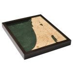 Nautical Wood Maps Holy Land Map Nautical Wood Maps Holy Land Map