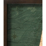 Nautical Wood Maps Holy Land Map Nautical Wood Maps Holy Land Map