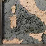 Nautical Wood Maps Italy  Nautical Wood Maps Italy