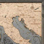 Nautical Wood Maps Italy  Nautical Wood Maps Italy