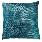 Kevin OBrien Studio Snakeskin Velvet Pillow - Pacific Kevin OBrien Studio Snakeskin Velvet Pillow - Pacific