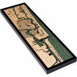 Nautical Wood Maps Ft Lauderdale Nautical Wood Maps Ft Lauderdale