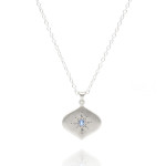 Adel Chefridi North Star Aquamarine Pendant Necklace