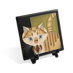 Motawi Tileworks Barn Kitty Green