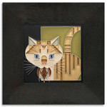 Motawi Tileworks Barn Kitty Green