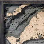 Nautical Wood Maps Martha's Vineyard  Nautical Wood Maps Martha's Vineyard