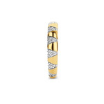 Ti Sento Ray of Sun Sterling Silver and Gold Milano Ring Ti Sento Ray of Sun Sterling Silver and Gold Milano Ring