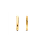 Ti Sento Chunky Gold Link Milano Earrings Ti Sento Chunky Gold Link Milano Earrings