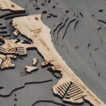 Nautical Wood Maps Long Beach Island  Nautical Wood Maps Long Beach Island