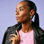 Freida Rothman Large Pave Times Square Leverback Earrings