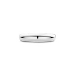Ti Sento Milano Plain Sterling Silver Band Ring 