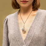 Monica Rich Kosann 30" Steel Charm Chain Necklace - Holds 2 Charms Monica Rich Kosann 30" Steel Charm Chain Necklace - Holds 2 Charms