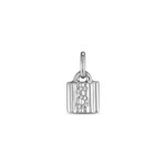 UNOde50 Padlock Charm - Silver