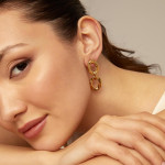 UNOde50 Groovy Earrings Gold