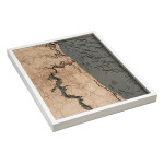 Nautical Wood Maps Jacksonville  Nautical Wood Maps Jacksonville