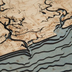 Nautical Wood Maps Jacksonville  Nautical Wood Maps Jacksonville
