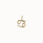 UNOde50 Cancer Zodiac Charm - Gold UNOde50 Cancer Zodiac Charm - Gold