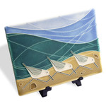 Motawi Tileworks Beach Bird - Sand Motawi Tileworks Beach Bird - Sand