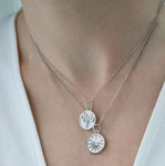 Monica Rich Kosann Mini Leo Sterling Silver Charm with Sapphires