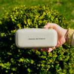 Freida Rothman Madison Sunglasses Grey Tortoiseshell + Gold