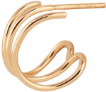 Carla Nancy B 10mm Triple Cuff Earrings in Yellow Gold Carla Nancy B 10mm Triple Cuff Earrings in Yellow Gold